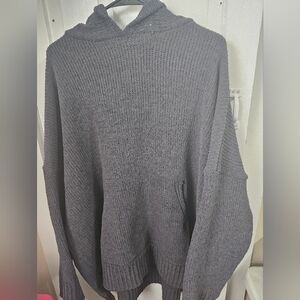 Womens Gray hoodie Sweater